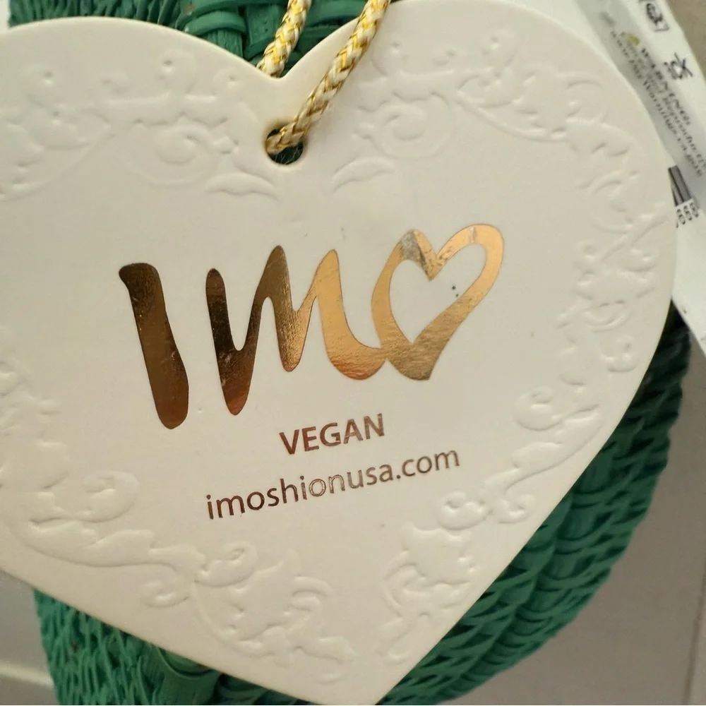 Rattan Imoshion Vegan Purse~NWT